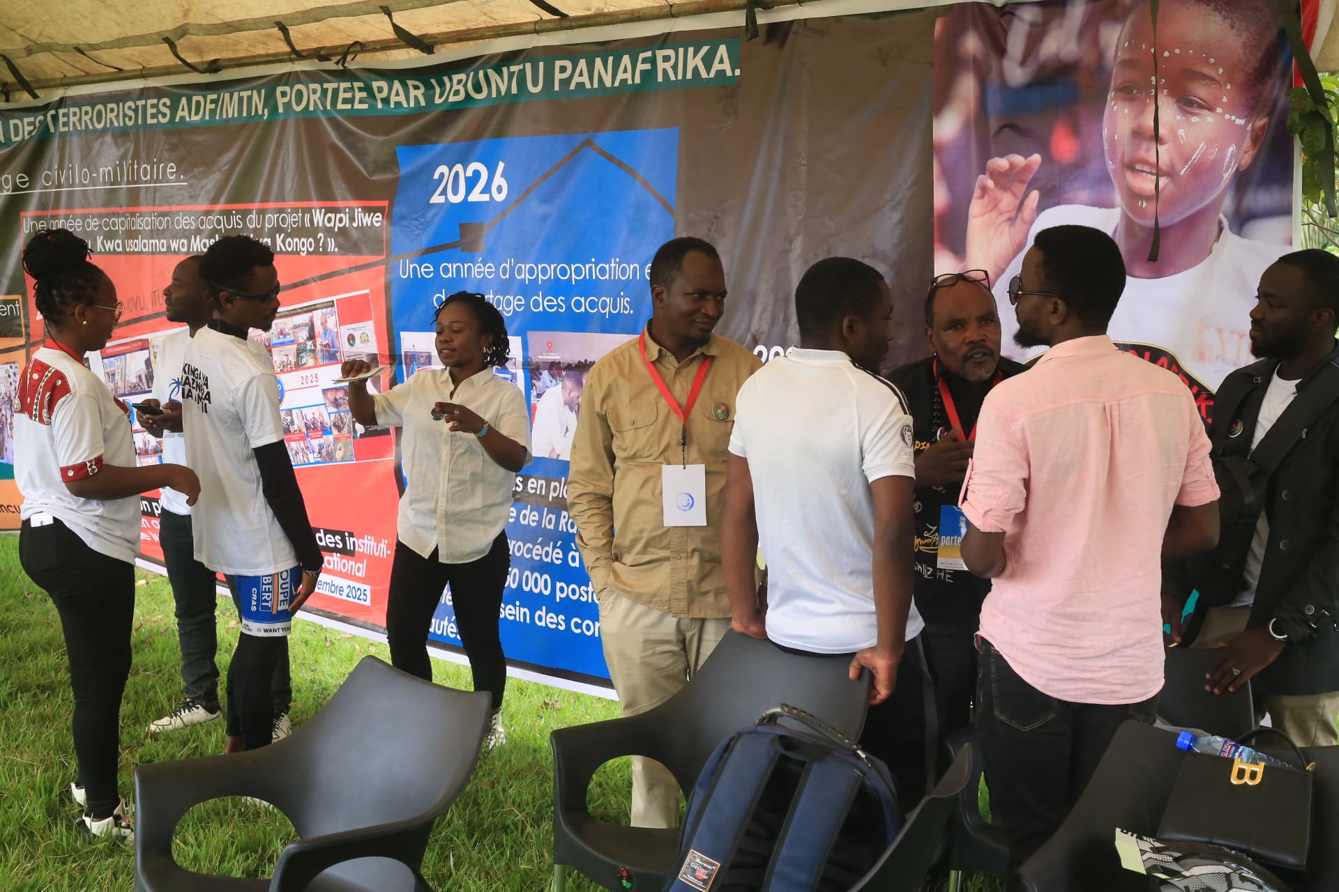 Vue de l'équipe Ubuntu Panafrika