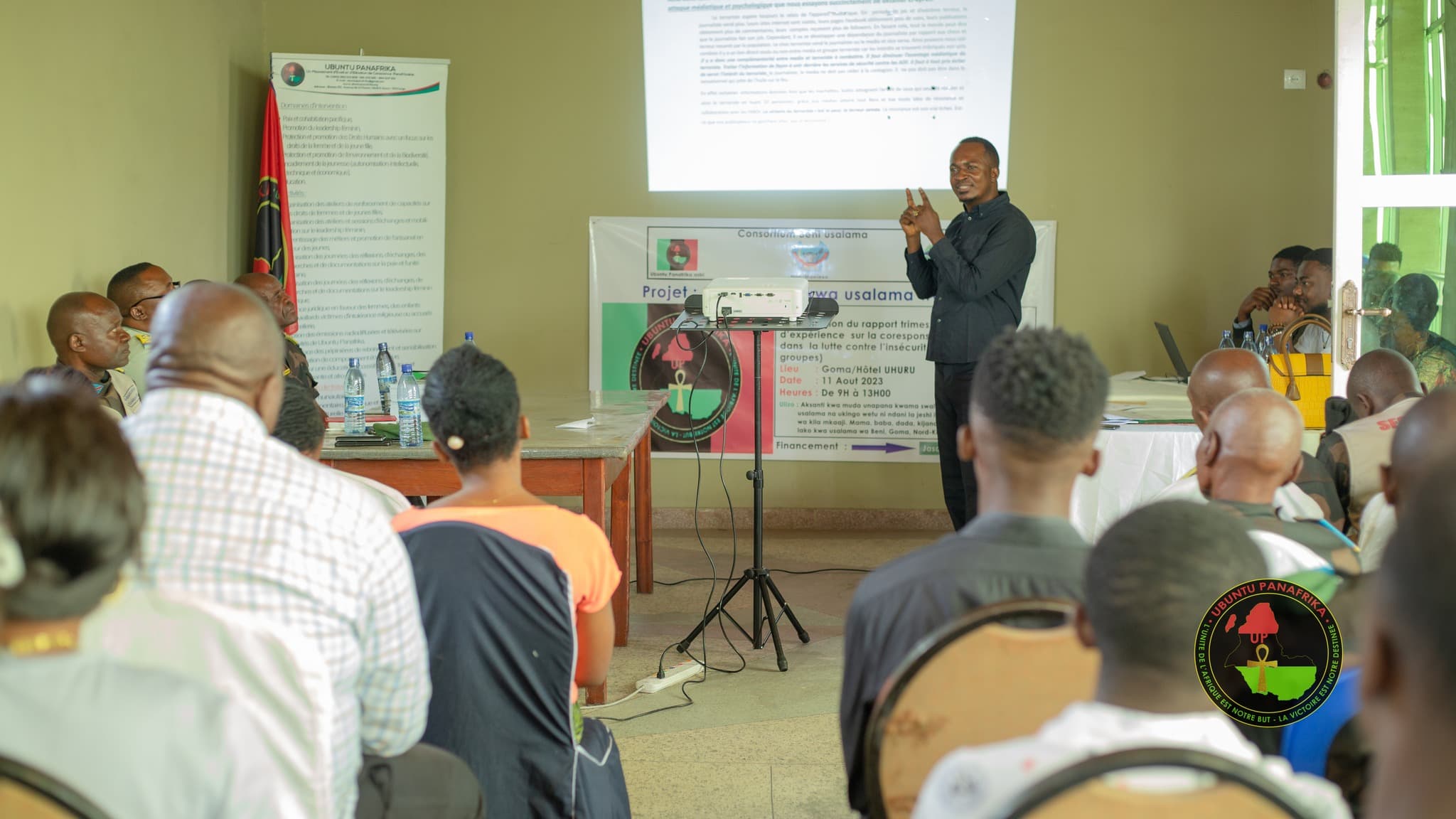 Jeunes artistes au Centre Ubuntu